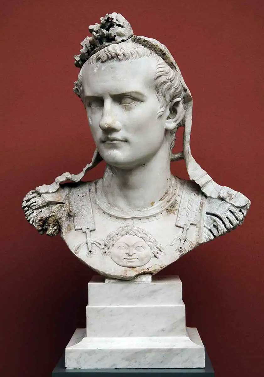 caligula cuirass bust josephus