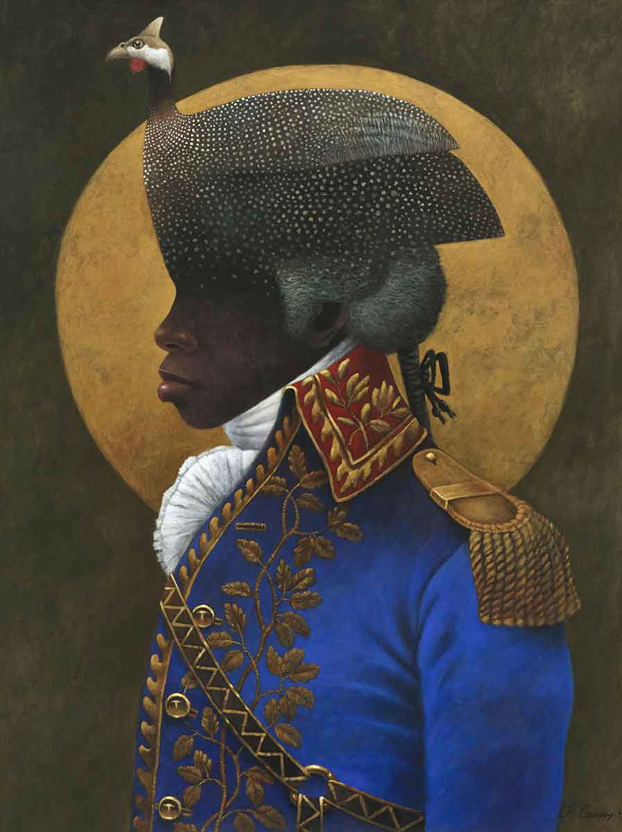 cauvin francois toussant louverture portrait painting