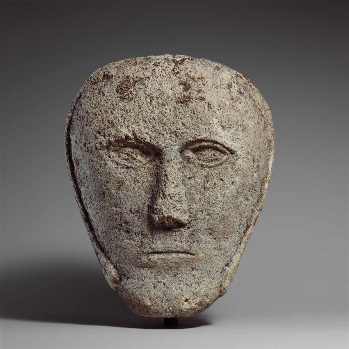 celtic stone head