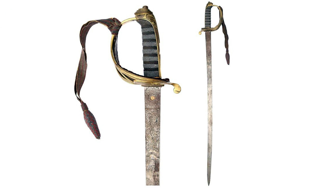 colonel shaw lost saber