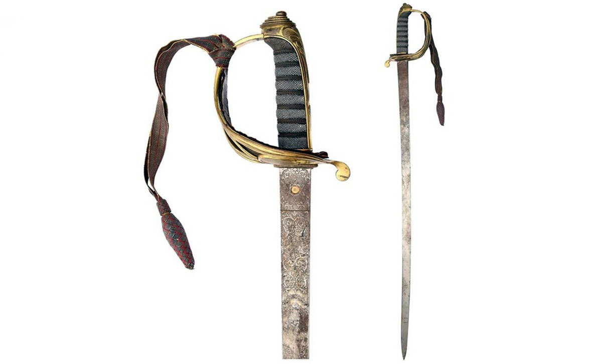colonel shaw lost saber