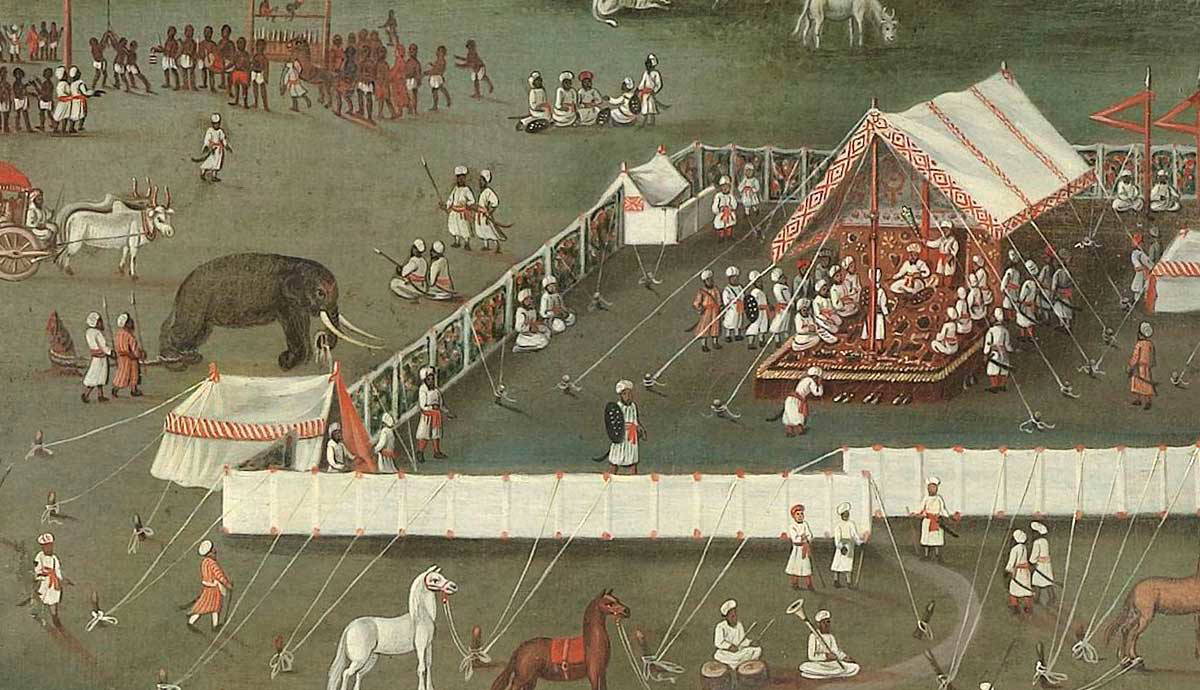 colonialism trading lodge hougly painting