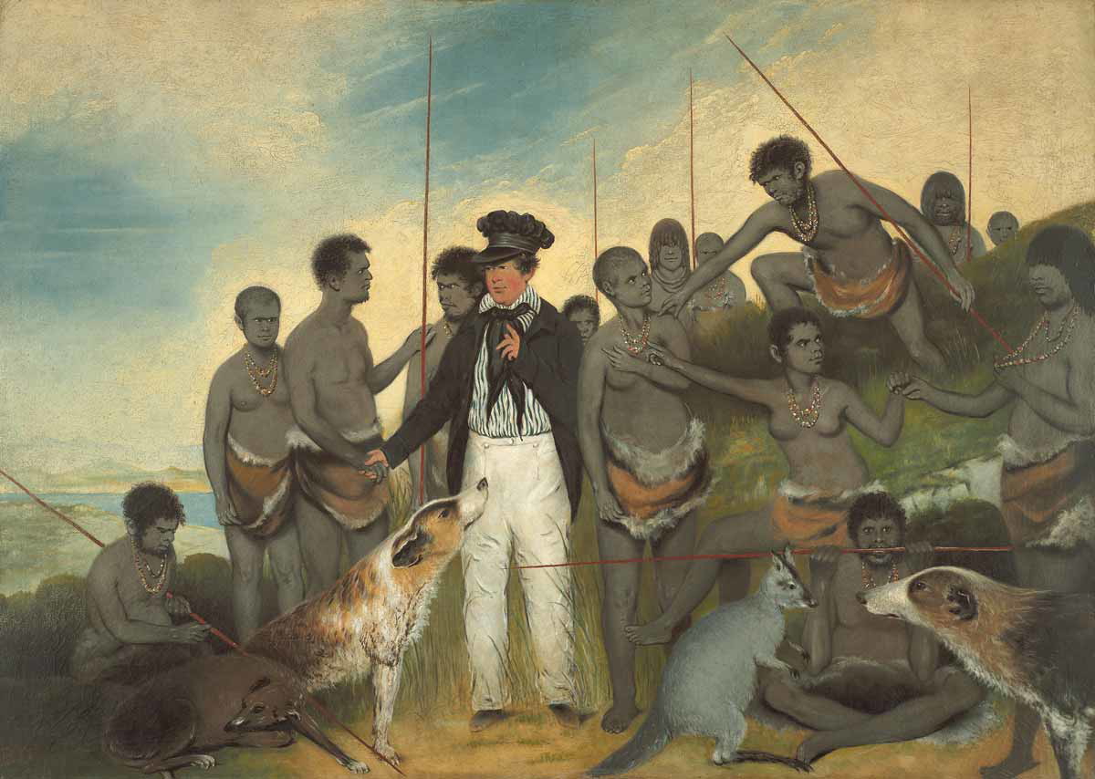 conciliation painting black war