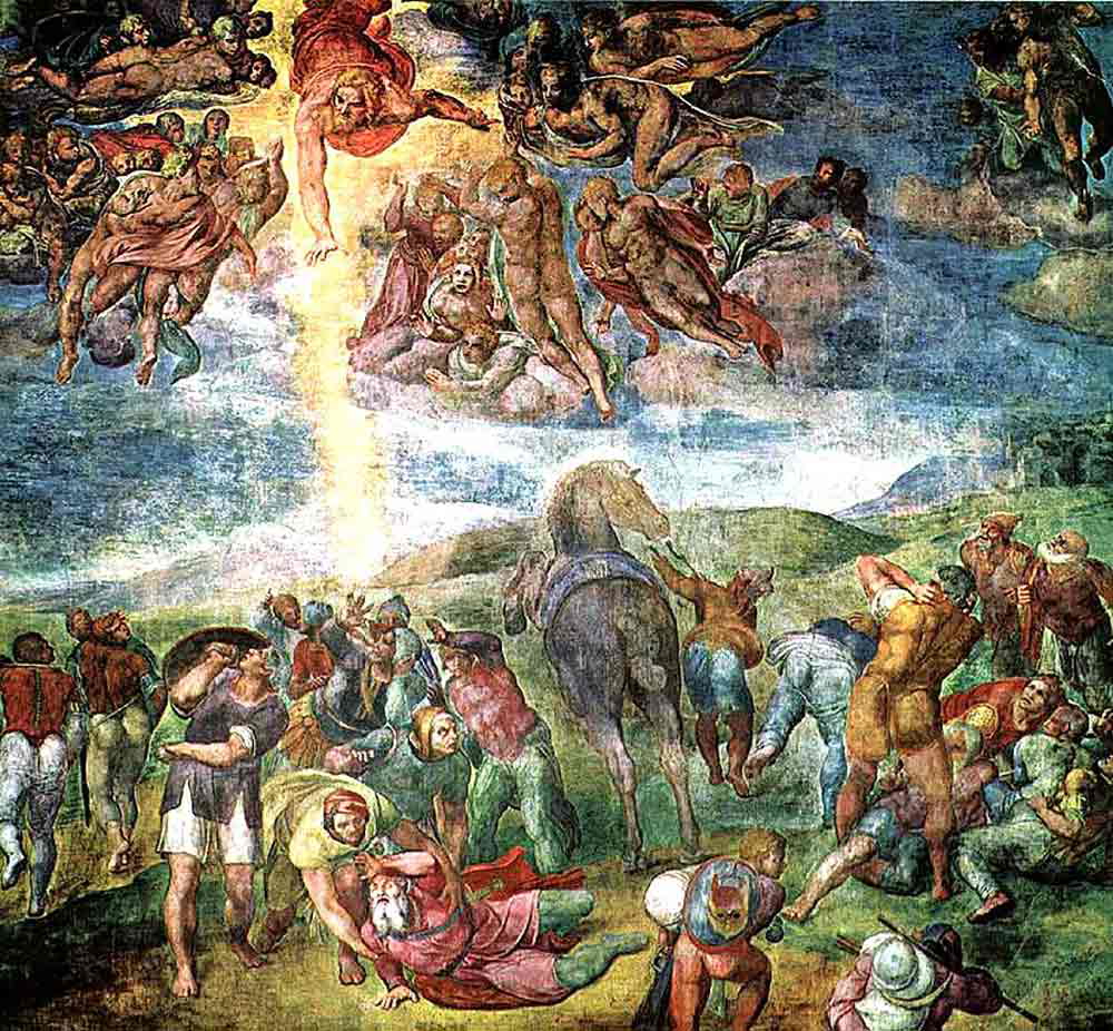 conversion of saint paul michelangelo
