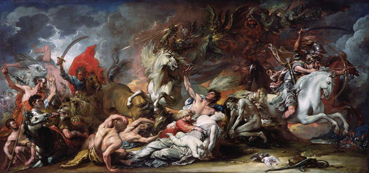 death pale horse benjamin west tolkien