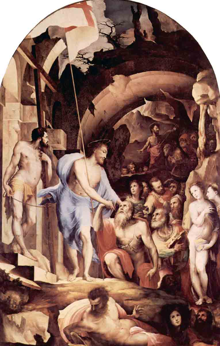 descent of christ limbo domenico beccafumi