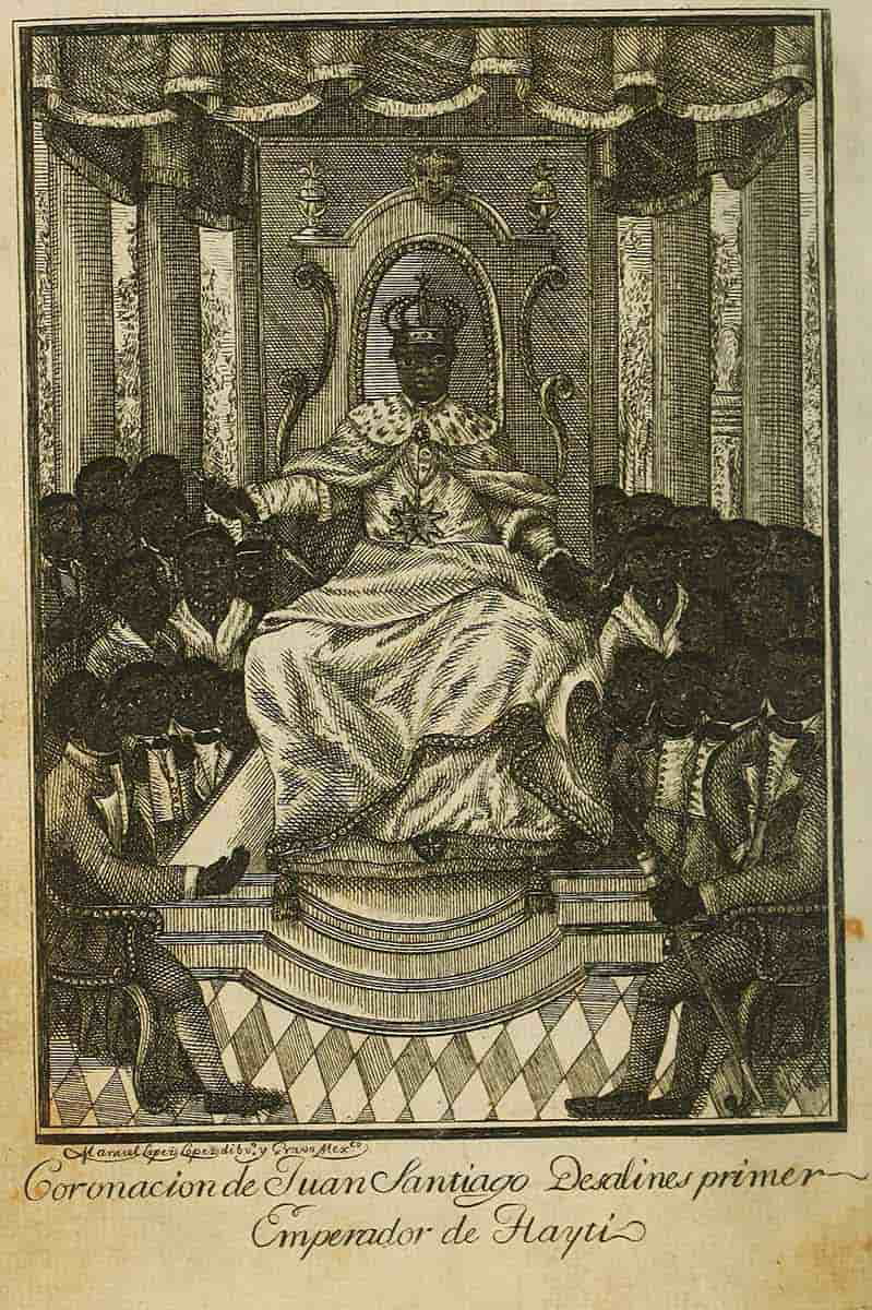 dessalines coronation emporer haiti
