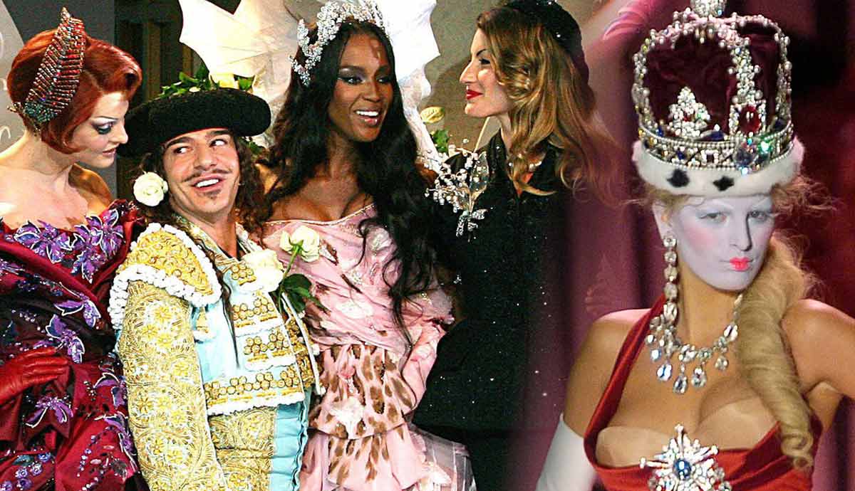 devil wears galliano fashion enfant terrible