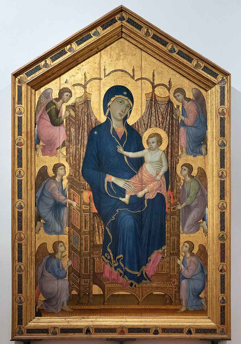 duccio madonna painting