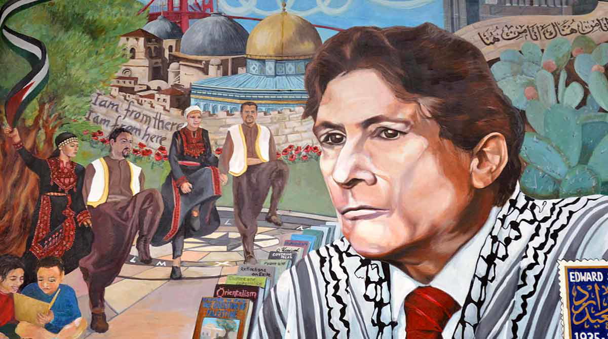 edward said mural