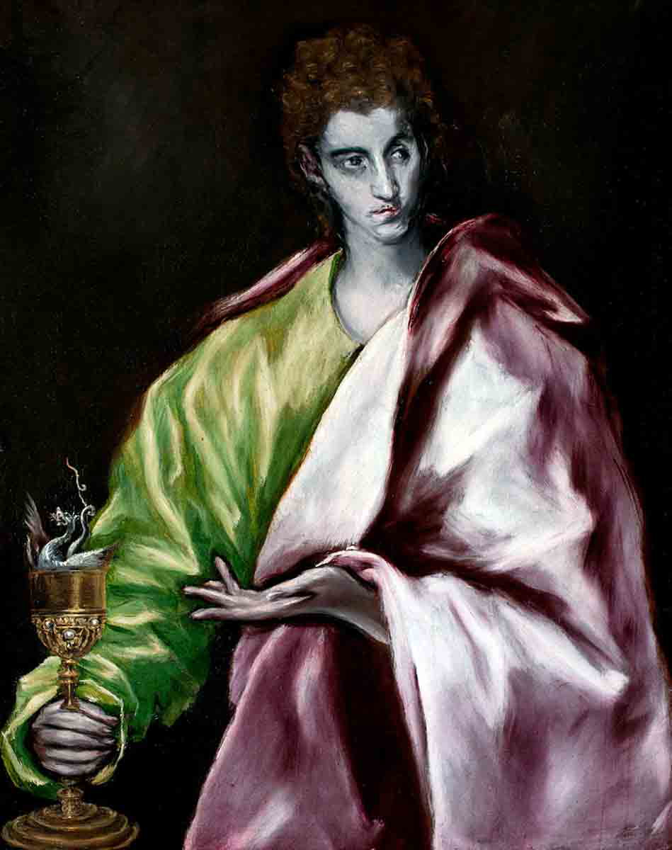 el greco saint john apostle
