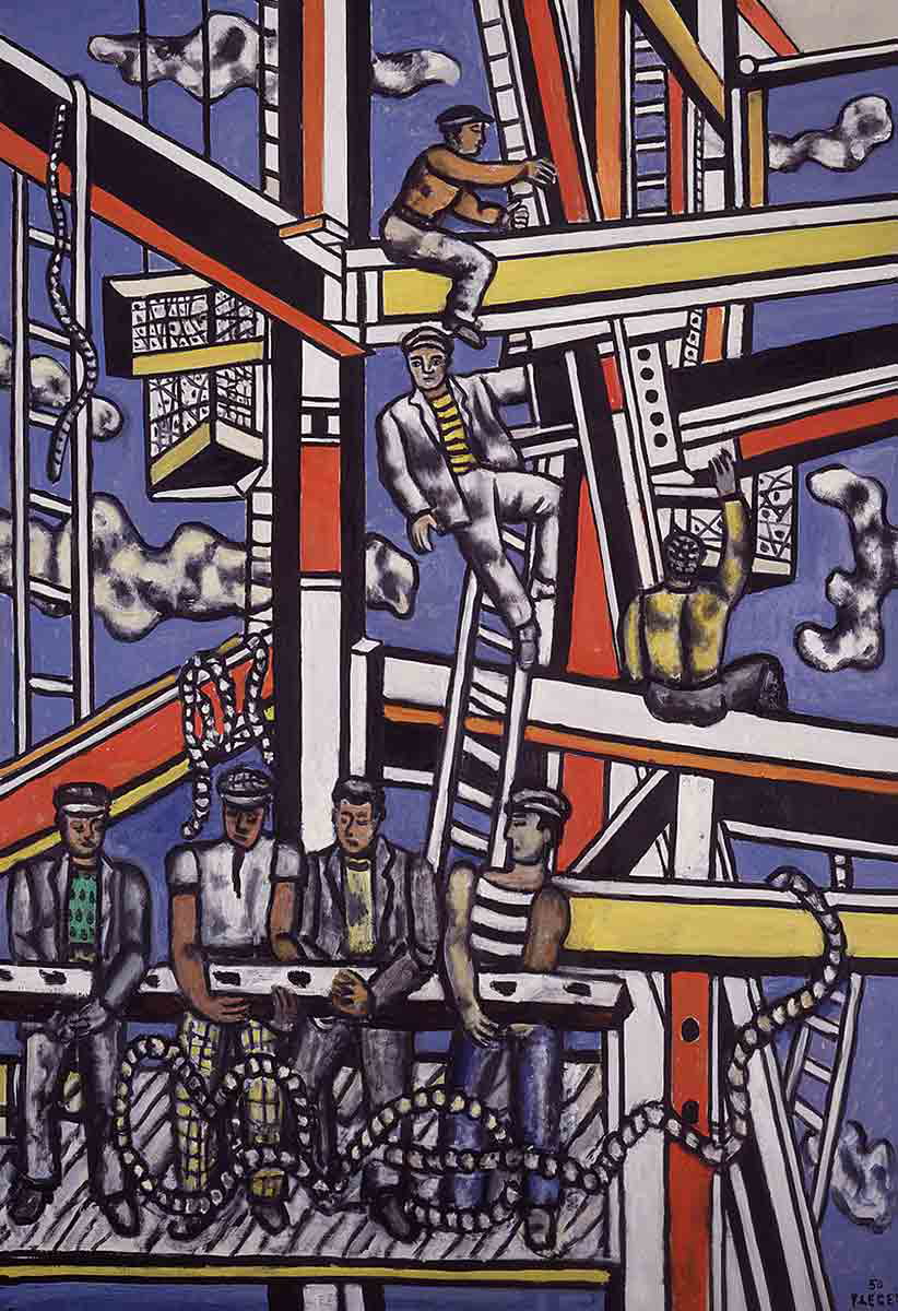 fernand leger builders painting