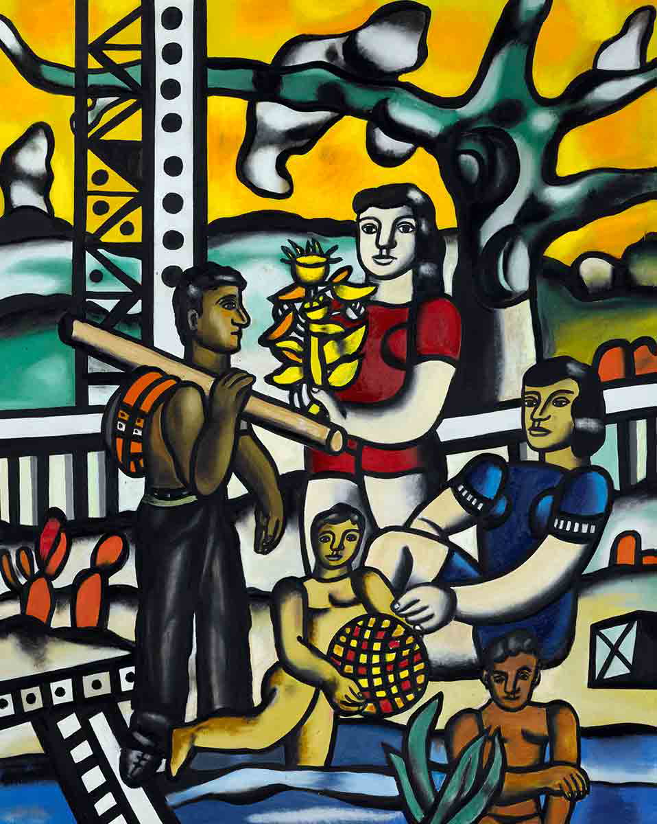 fernand leger campers painting