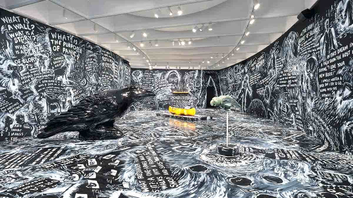 four talks words on walls museum