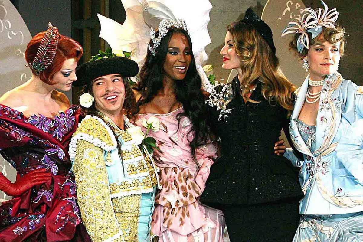 galliano models photo