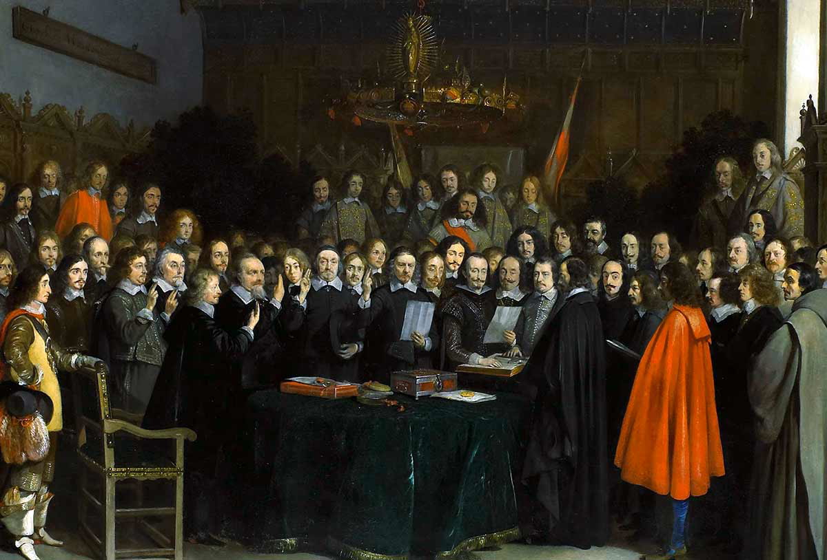 gerard ter borch ratification of treaty painting