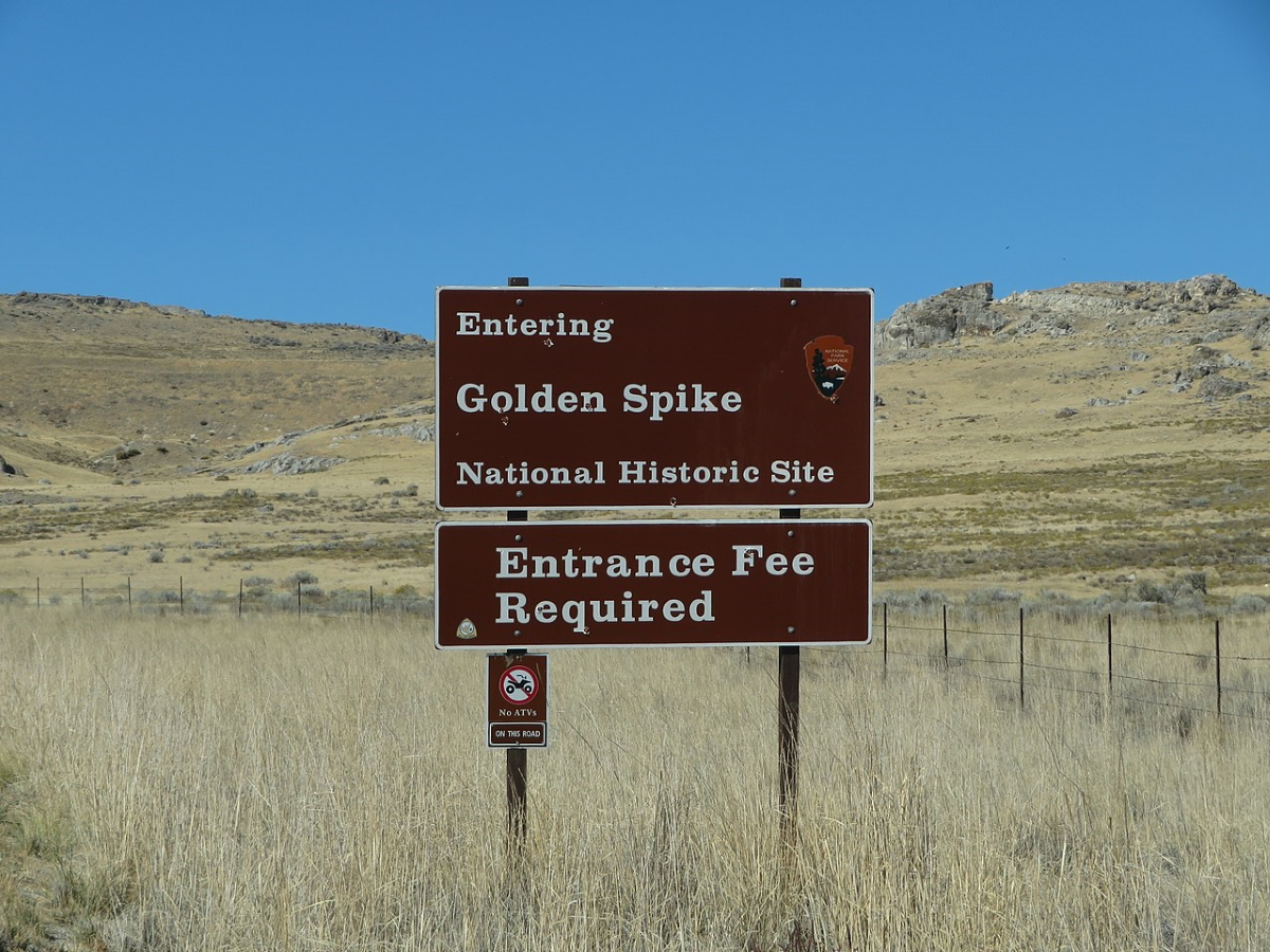 golden spike national historical park promontory