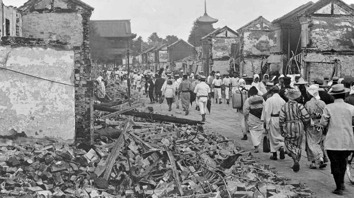 great kanto earthquake tokyo yokohama devastated 1923