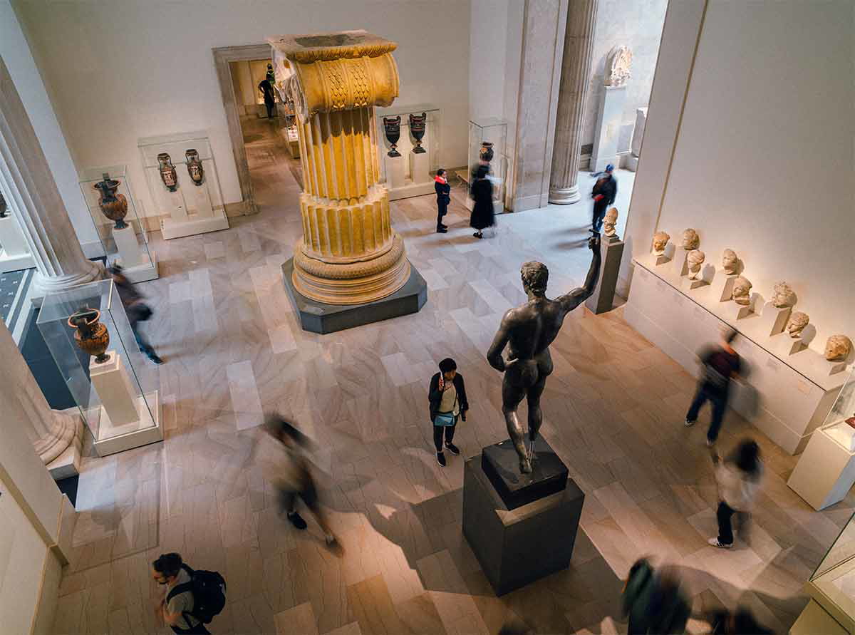 greek sculpture room