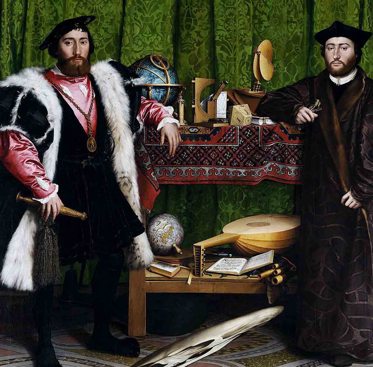 hans holbein the younger ambassadors painting