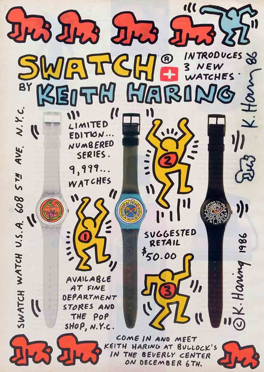 haring swatch ad