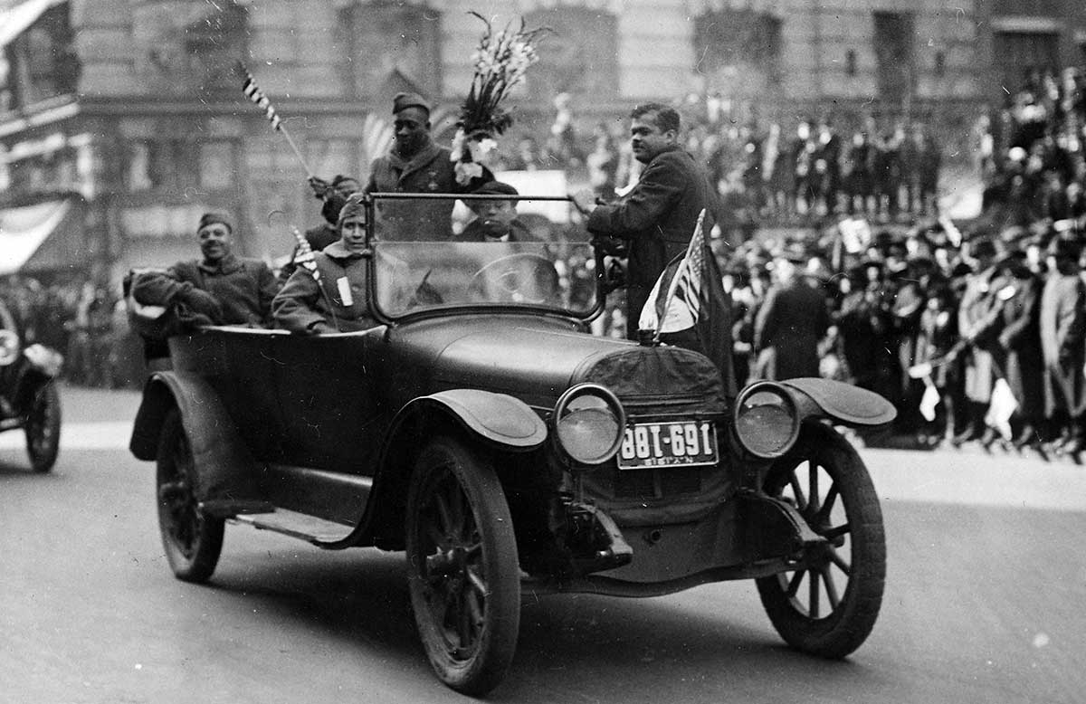 harlem hellfighters victory parade NYC