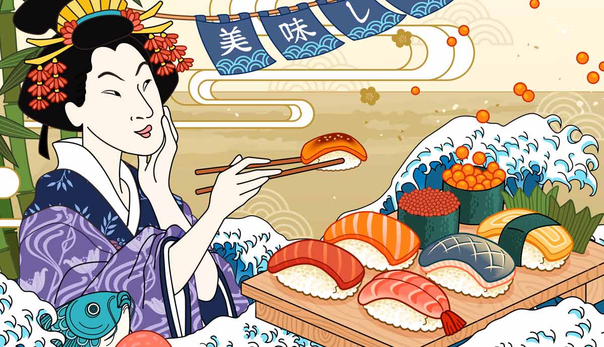 history sushi facts