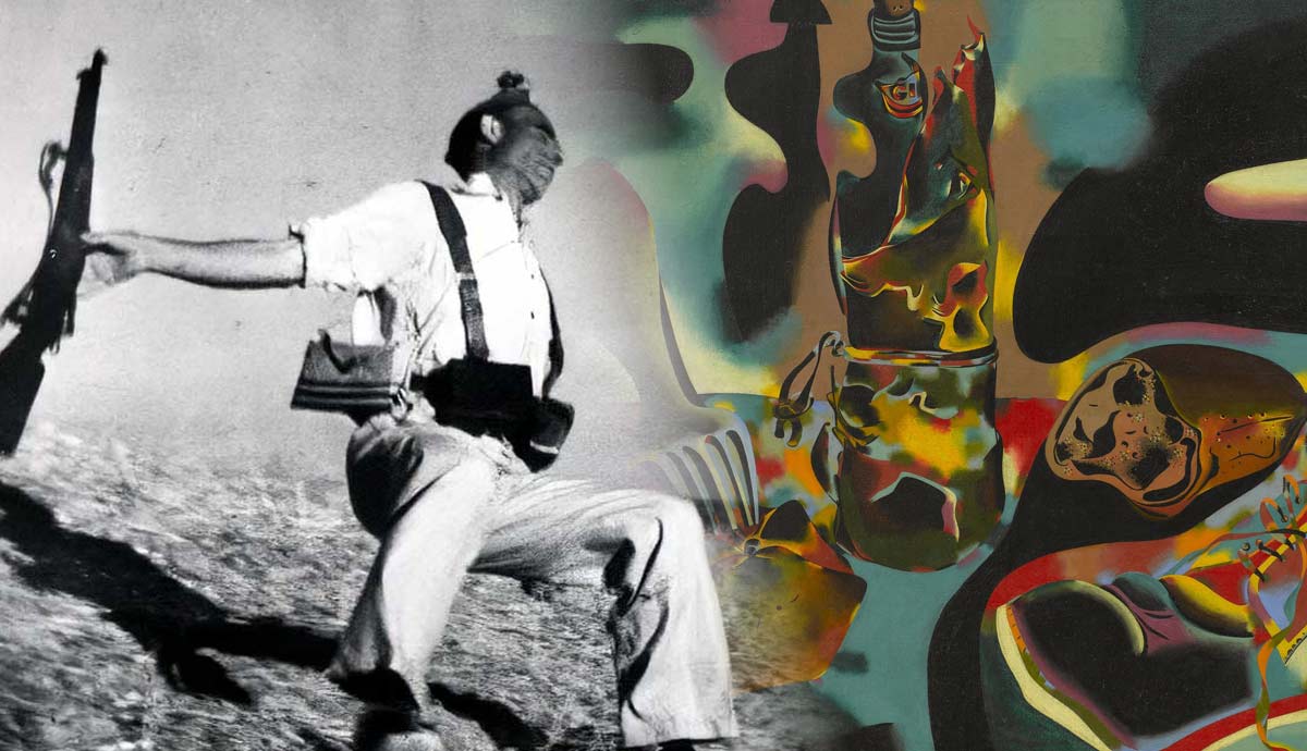 how did spanish civil war affect surrealism