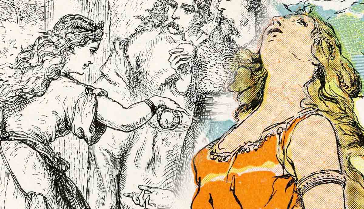 idunn norse goddess golden apples