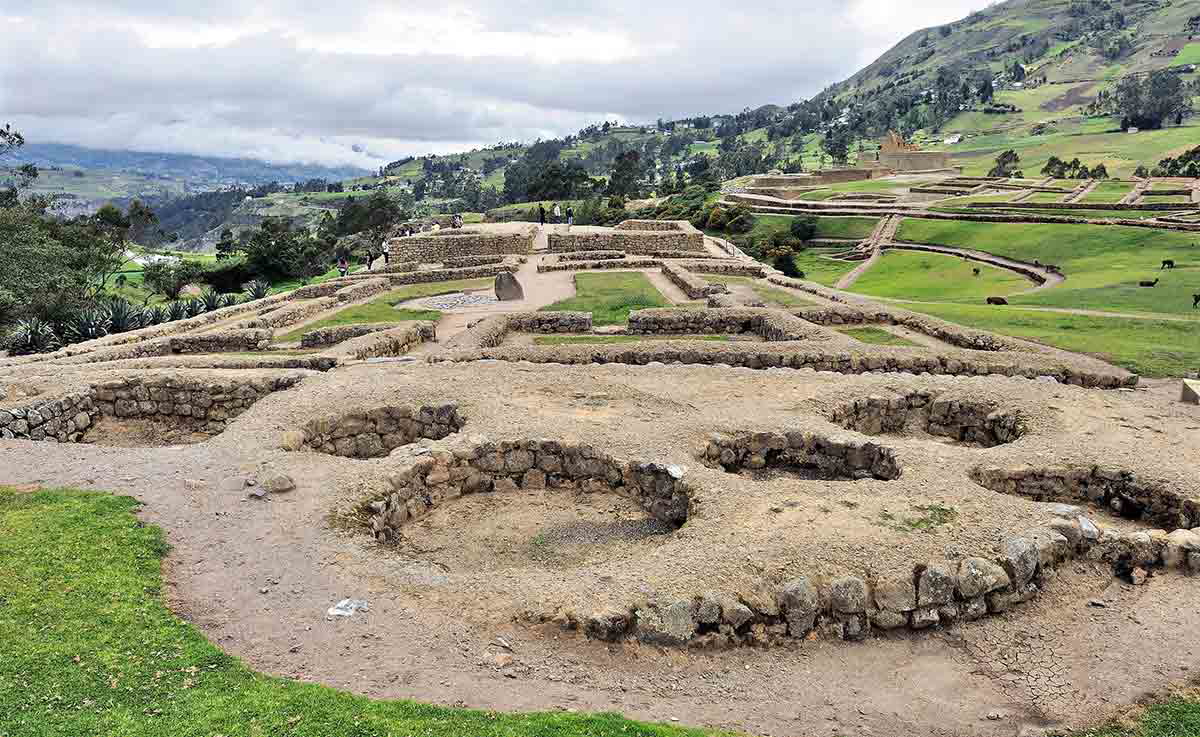 ingapirca ecuador inca cañari site