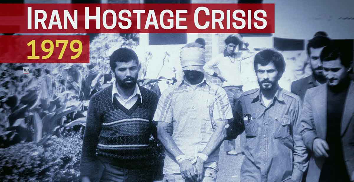 iran hostage crisis blindfolds