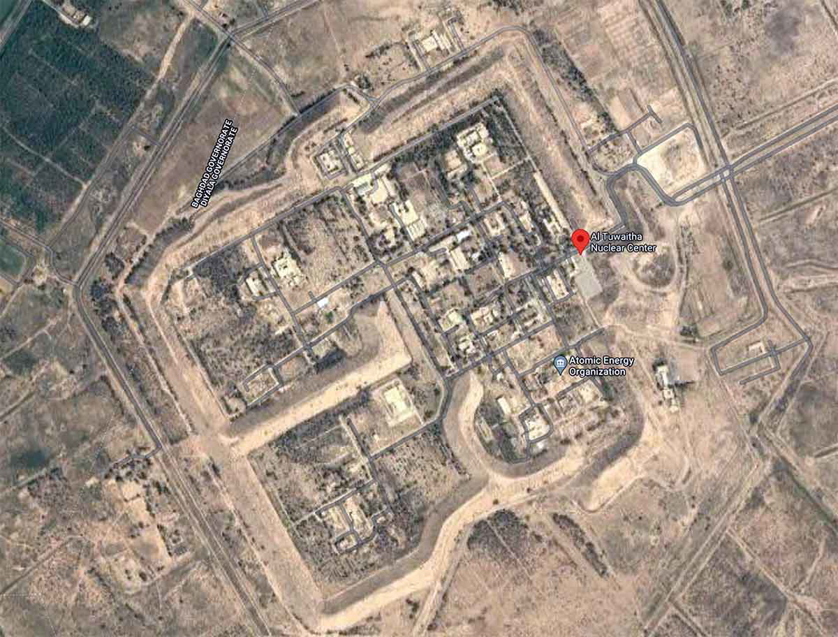 iraq nuclear reactor bombed 1981