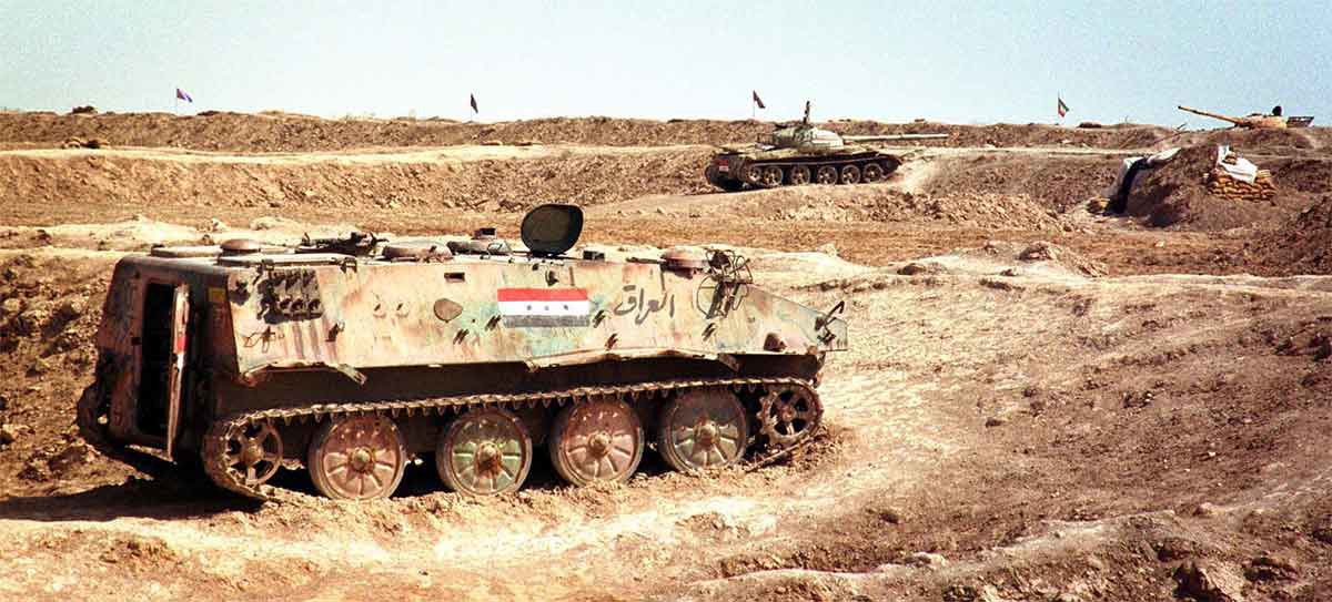 iraqi equipment from iran iraq war
