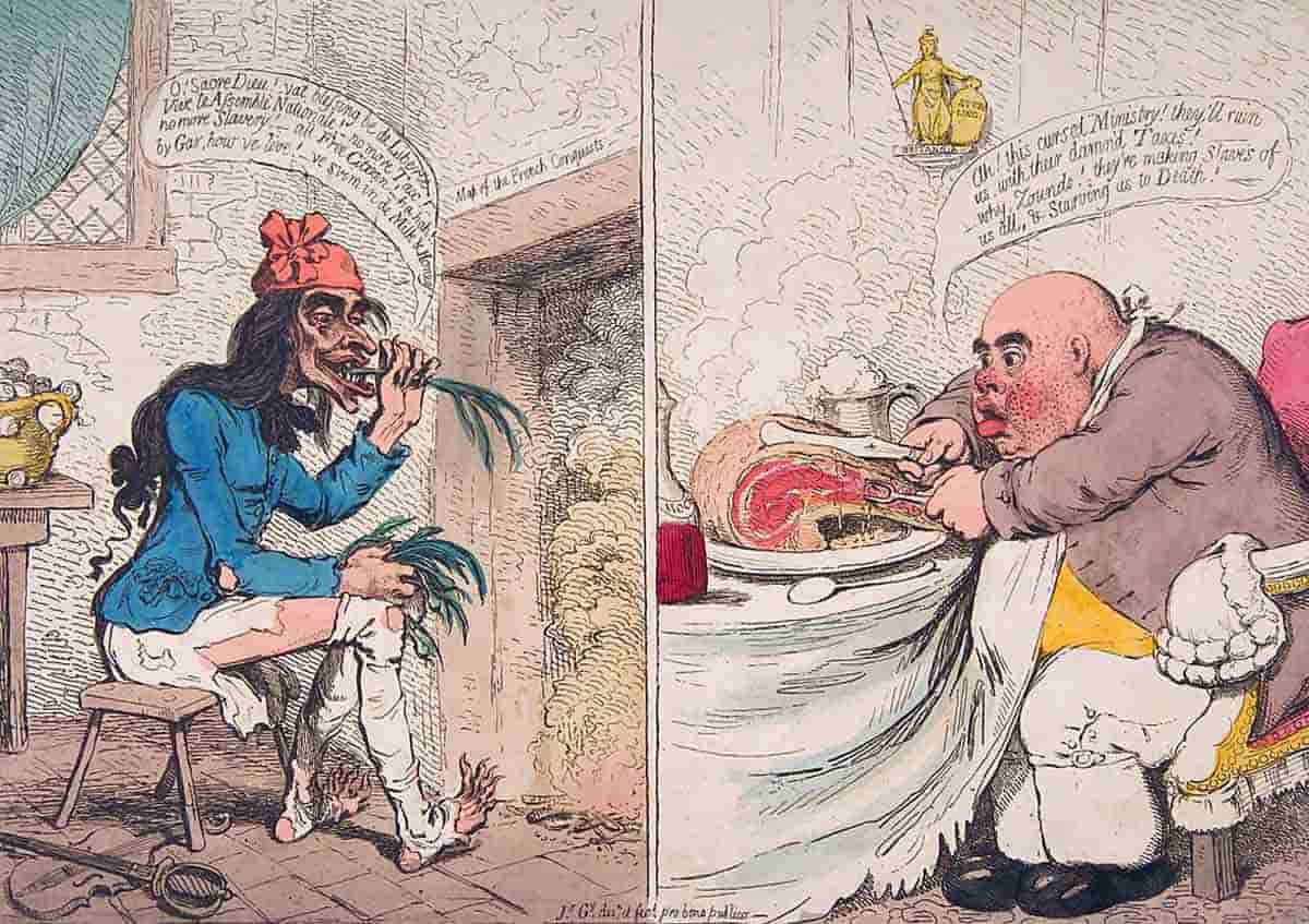 james gillray french liberty british slavery illustration