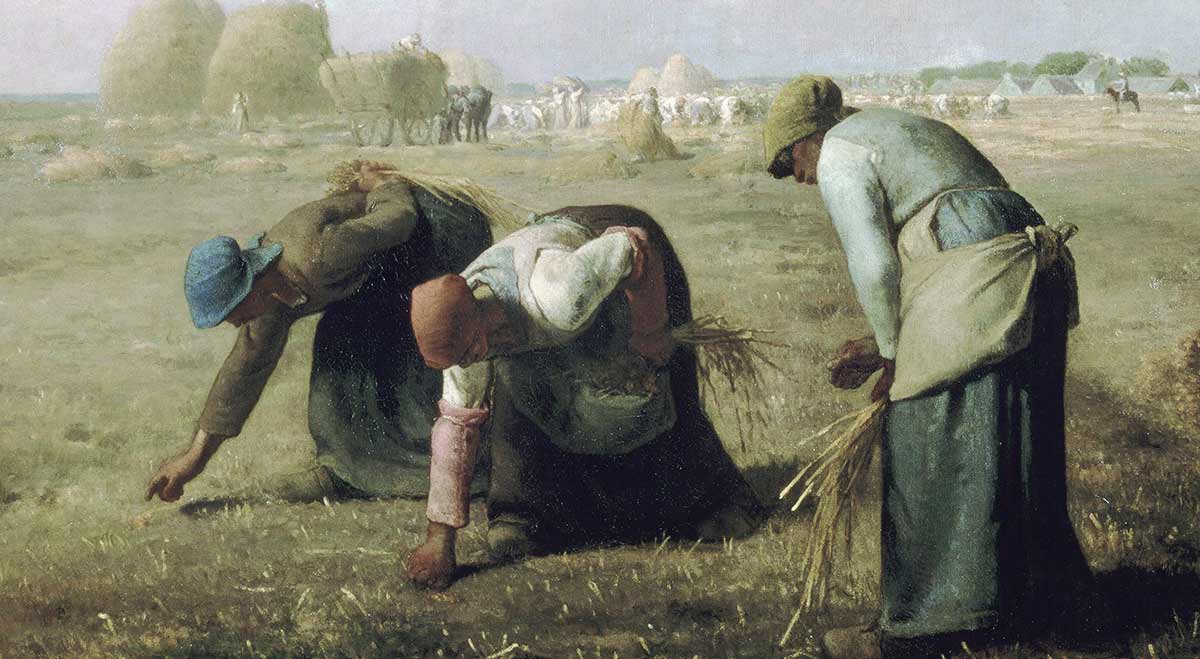 jean françois millet gleaners painting