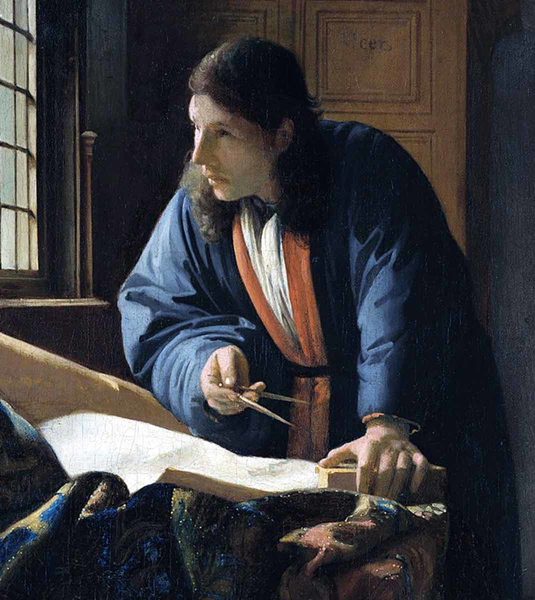 johannes vermeer geographer painting