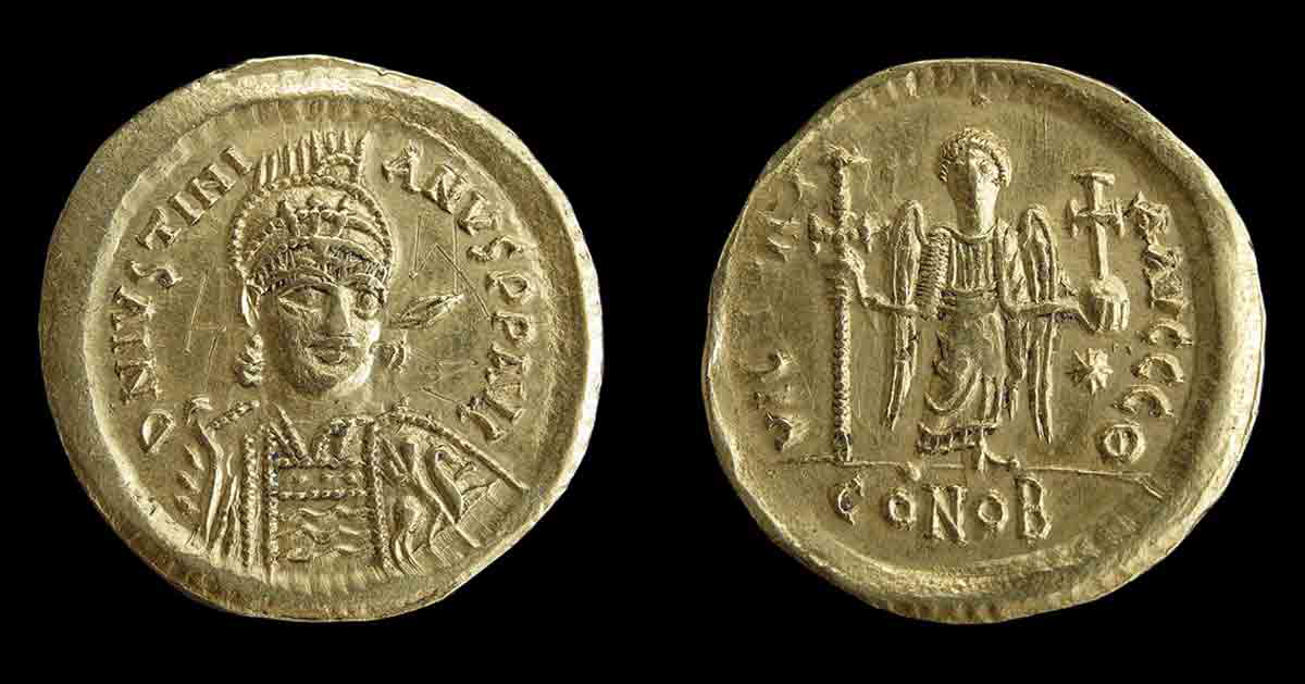 justinian i coin