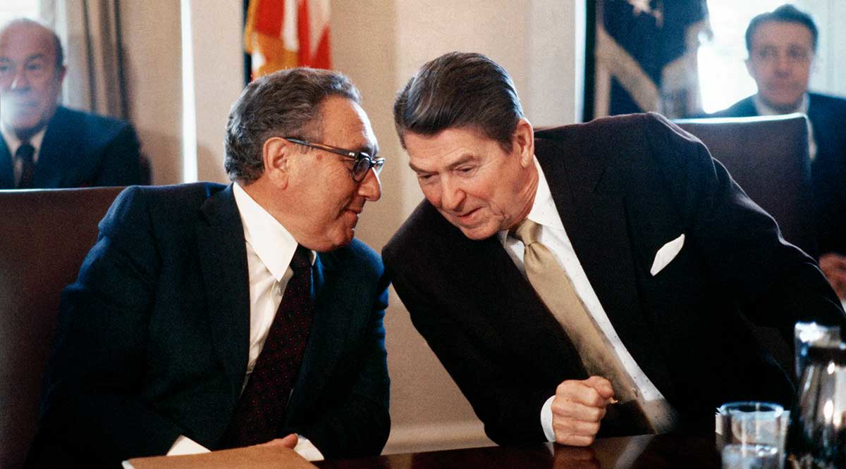 kissinger reagan meeting