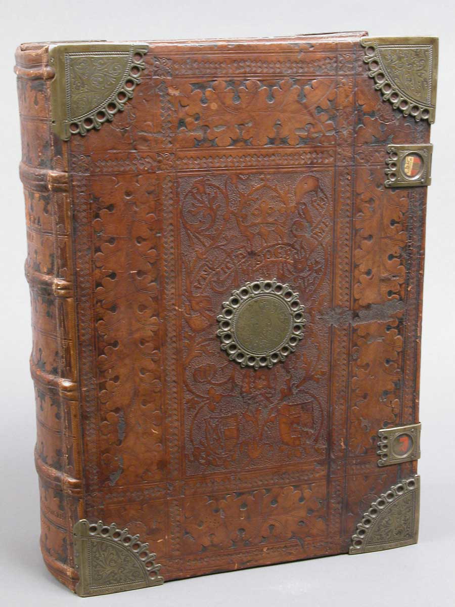 leatherbound german bible