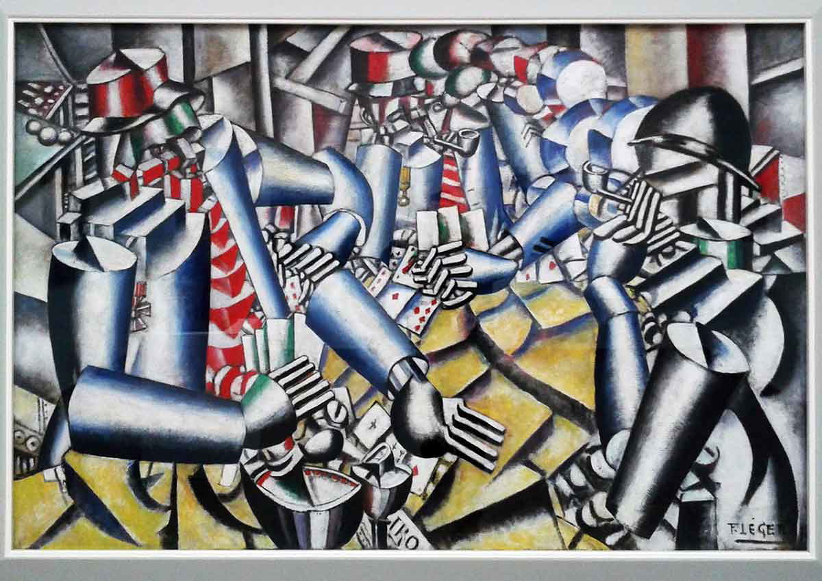 leger soldiers painting