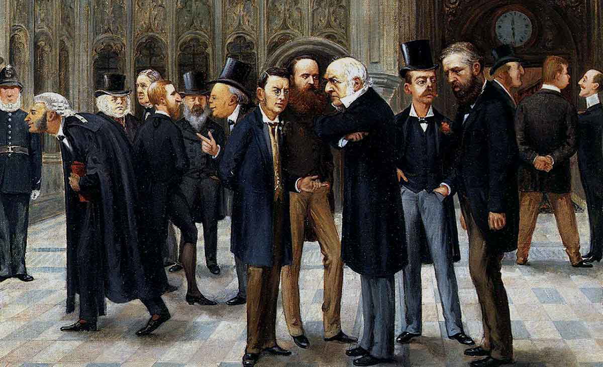 lobby of the house of commons liborio prosperi