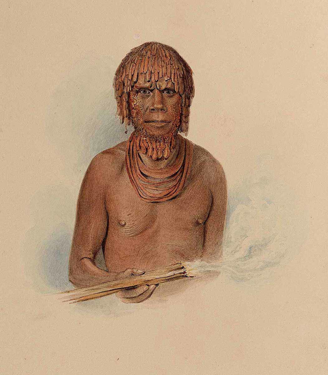 manalargenna portrait black war