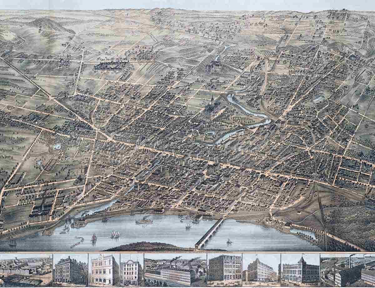 map hartford conneticut halloween