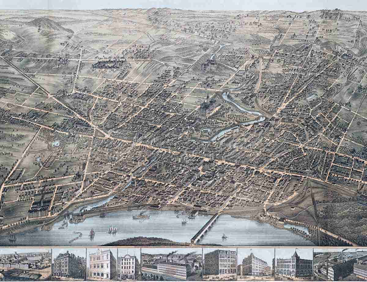 map hartford conneticut halloween