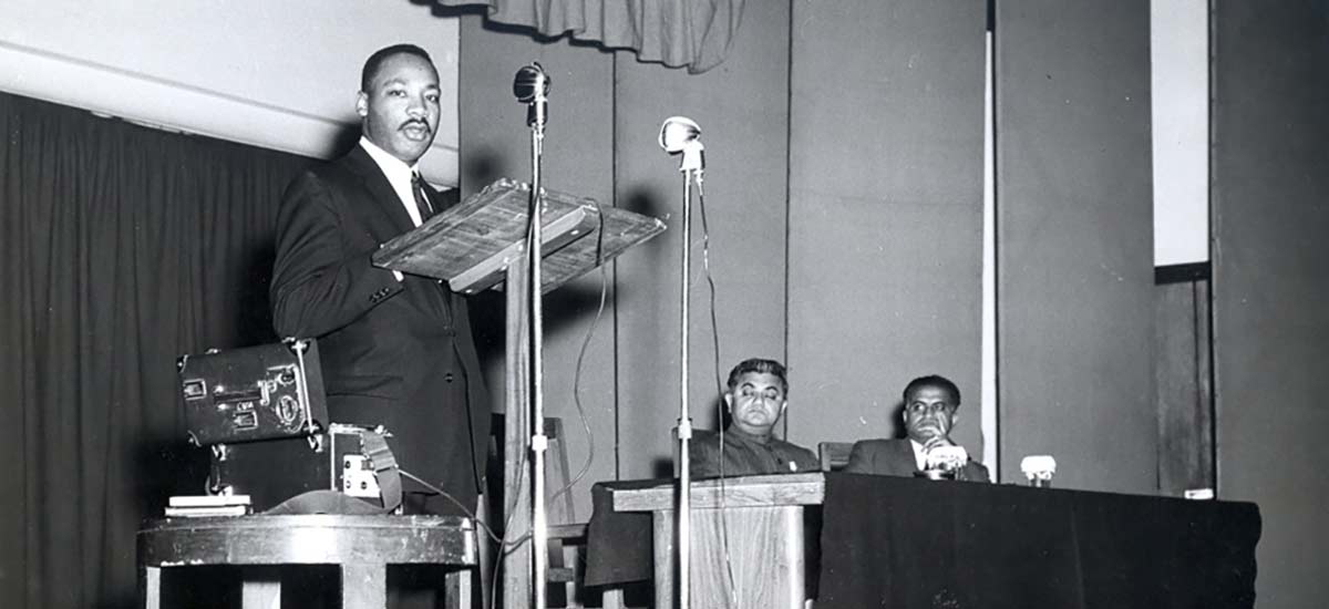 martin luther king speech india