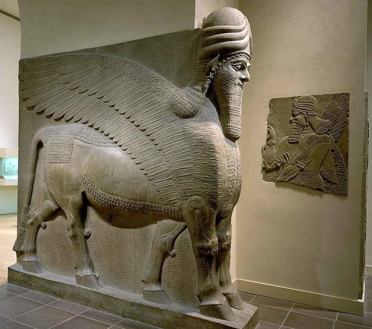 met museum rooms assyrian sculpture