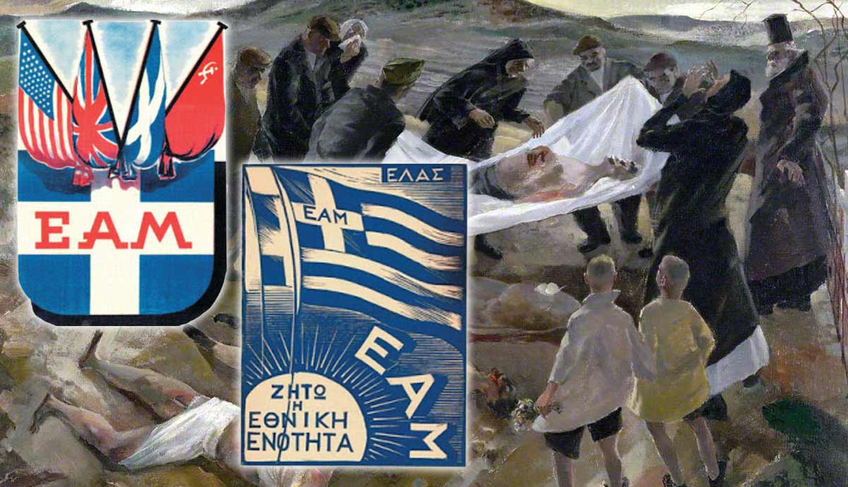 outbreak greek civil war