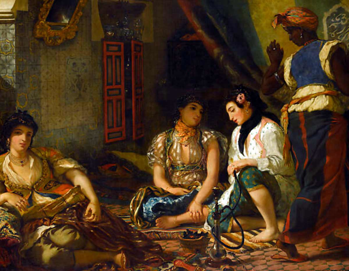 painting women algiers