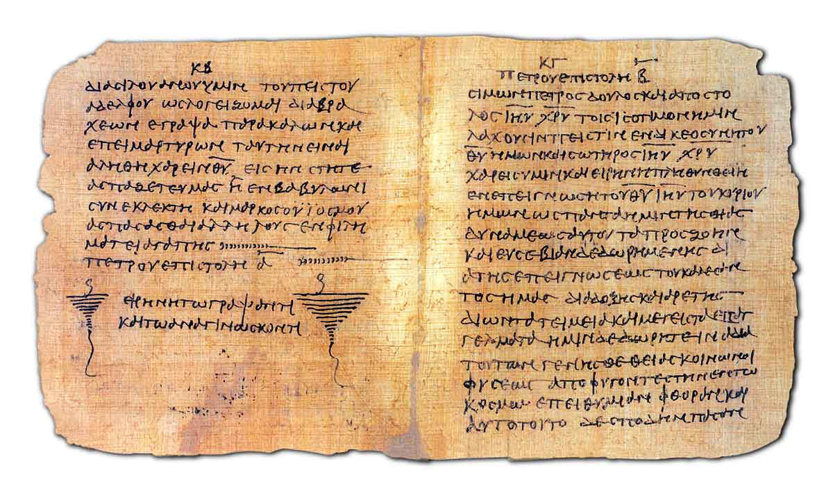 papyrus bodmer viii first epistle of peter