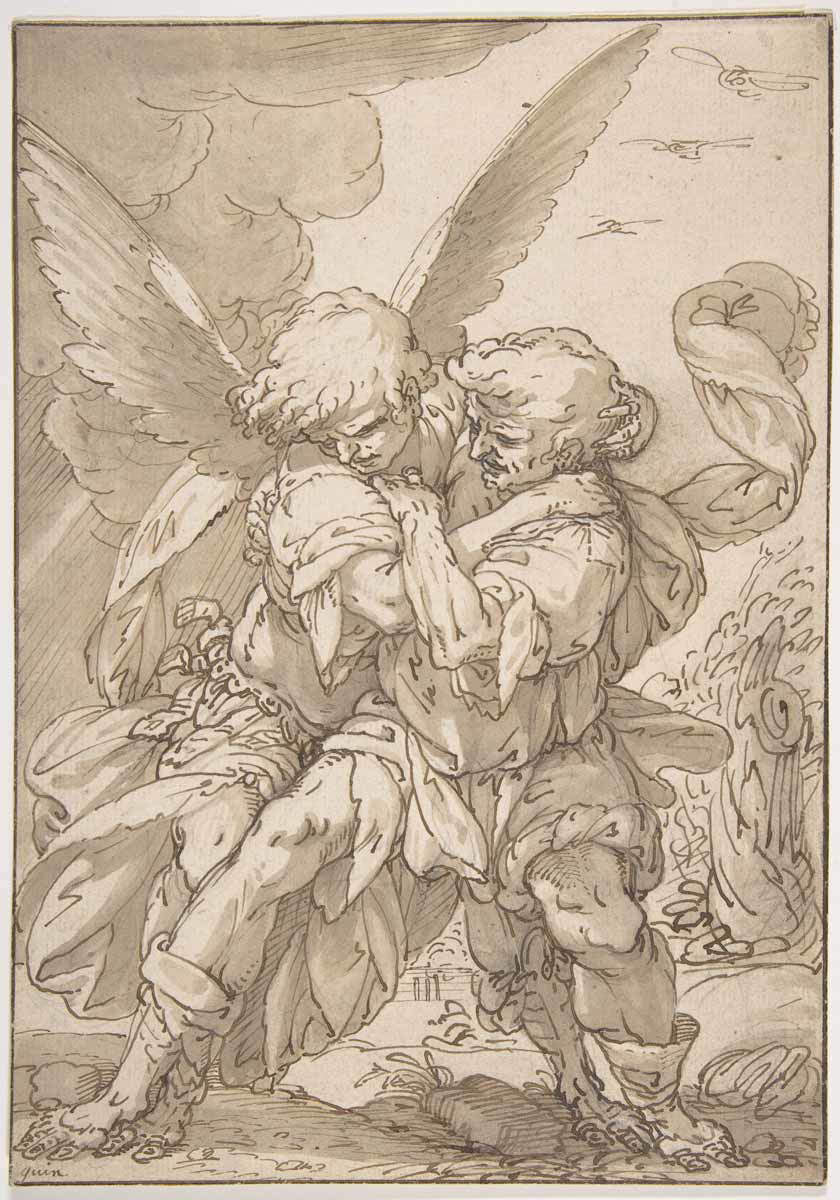 patriarch jacob wrestles with angel benso
